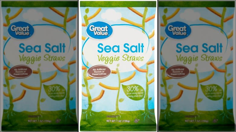 great value sea salt veggie straws