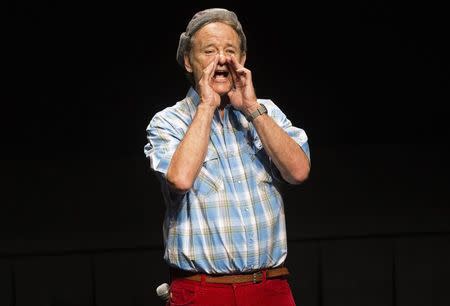 Actor Bill Murray talks following a screening of "Ghostbusters" at the Toronto International Film Festival (TIFF) in Toronto, September 5, 2014. REUTERS/Mark Blinch