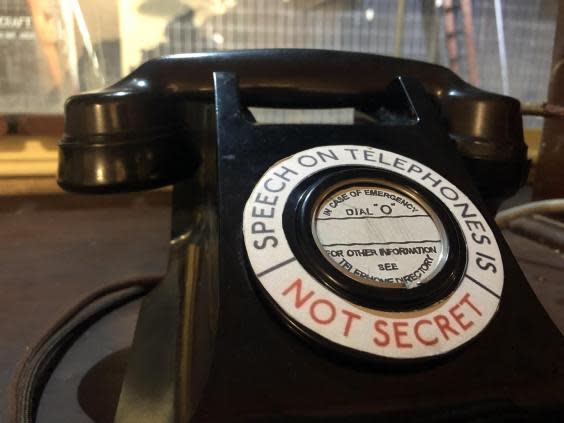 Dial D for Danger: one of the artefact at the Western Approaches command centre (Simon Calder)