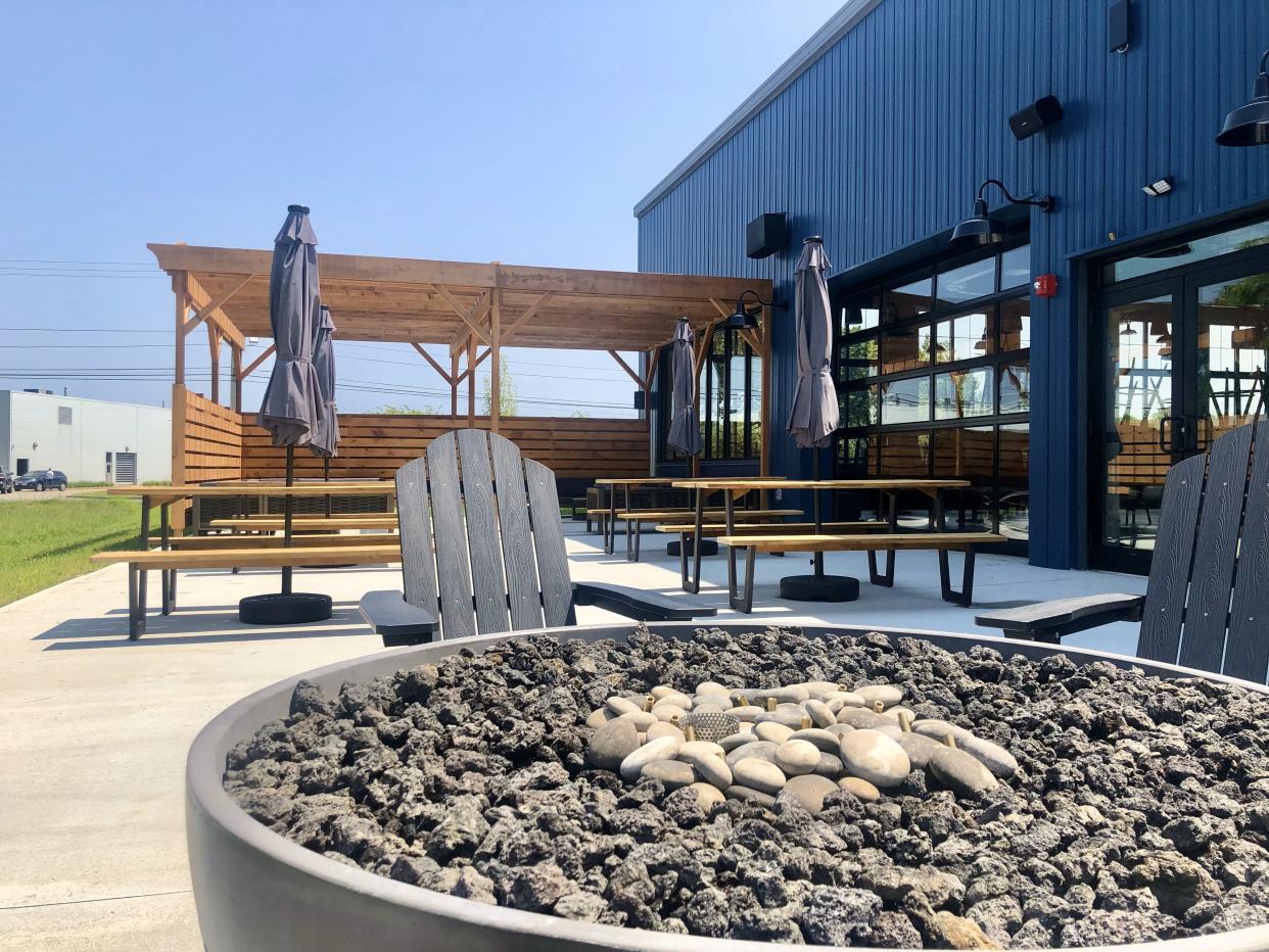 Cold Harbor Brewing's patio will seat up to 70 people and provide a stage for live music.