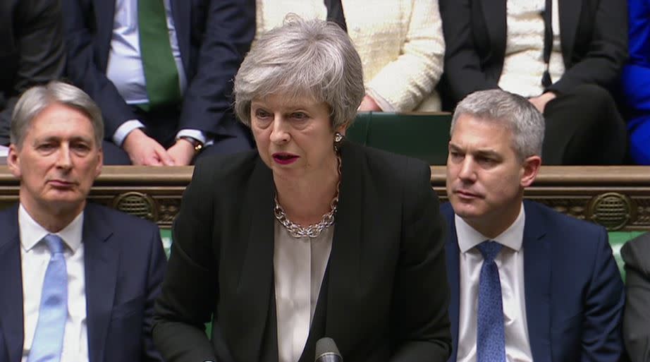 <em>Theresa May admitted that negotiations would not be easy (Picture: PA)</em>