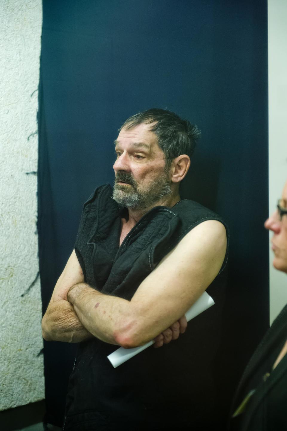 Frazier Glenn Cross, also known as Frazier Glenn Miller, appears at his arraignment in New Century, Kan., Tuesday, April 15, 2014. Cross is being charged for shootings that left three people dead at two Jewish community sites in suburban Kansas City on April 13. (AP Photo/The Kansas City Star, David Eulitt, Pool)