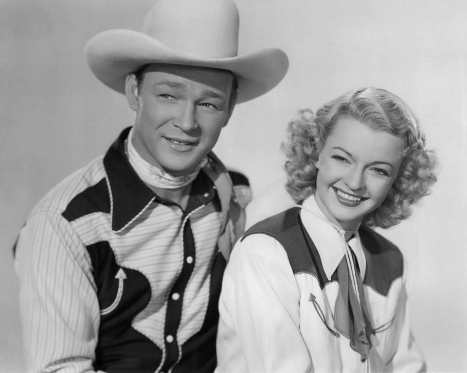 1948: Roy Rogers and Dale Evans