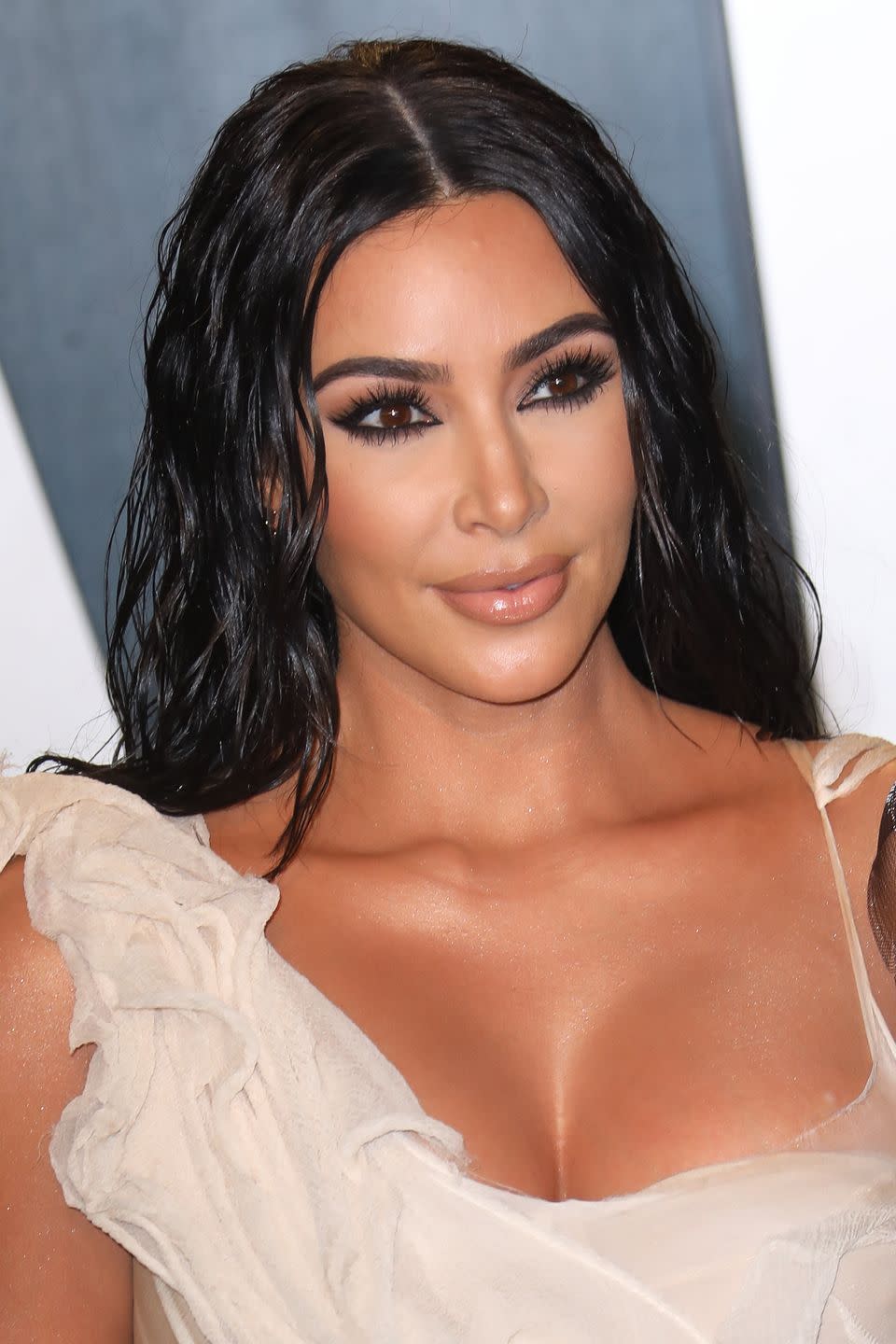 <p>Heavily blended colors are replaced by simpler ones, like Kim Kardashian West's raven black, says Nikki Goddard, a stylist and senior editor at <a href="https://therighthairstyles.com/about/" rel="nofollow noopener" target="_blank" data-ylk="slk:The Right Hairstyles;elm:context_link;itc:0;sec:content-canvas" class="link ">The Right Hairstyles</a>. Why? It's a sleek look that's easy to maintain. </p>