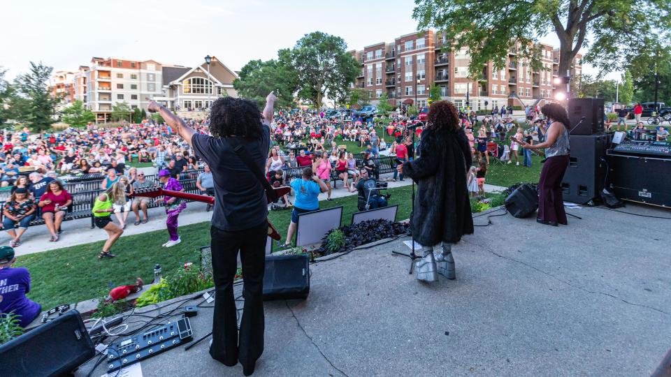 The Bands at the Beach concert series, shown in 2020, is at 7 p.m. Fridays at City Beach in Oconomowoc, starting  June 3.