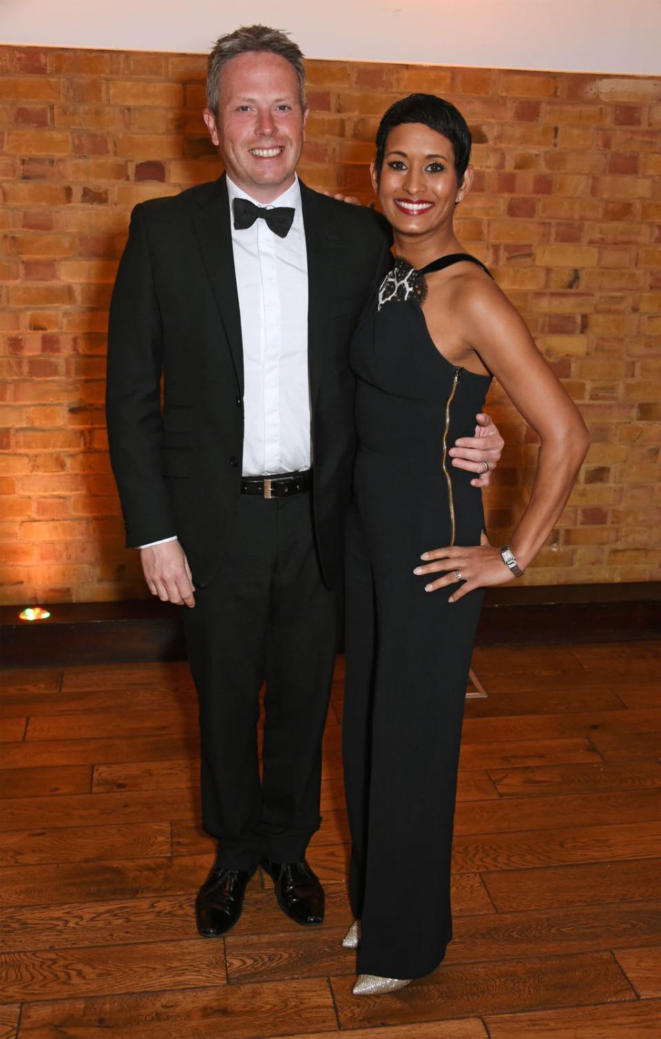 James Haggar and Naga Munchetty attend the British Academy Television Craft Awards in 2017