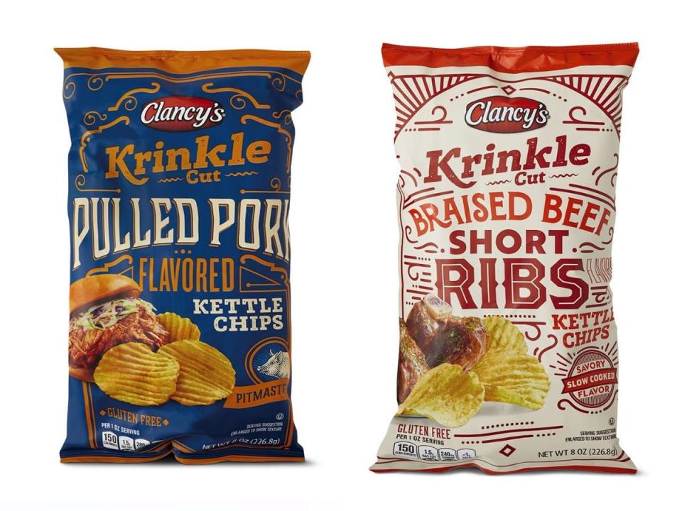 Aldi pictures of flavored kettle chips