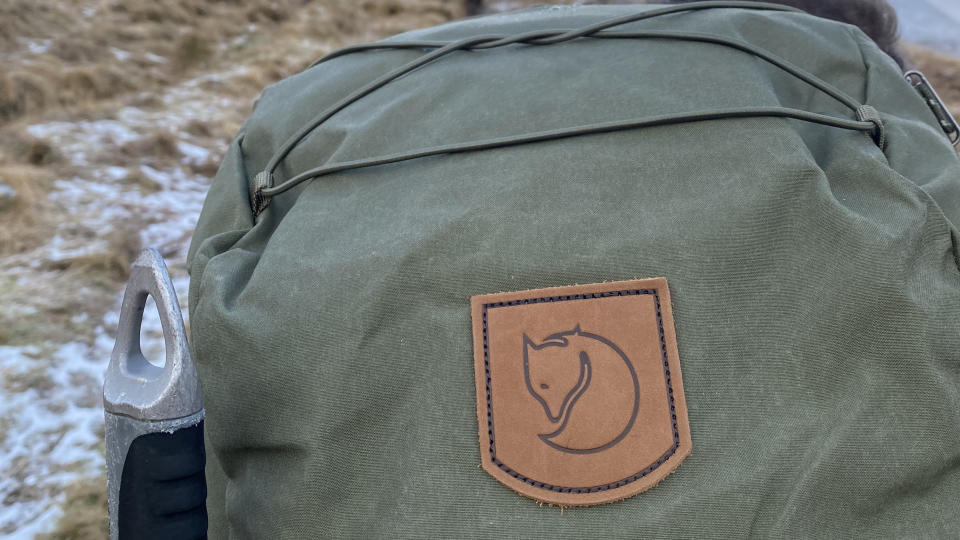 Fjällräven Kajka 55 backpack: up close