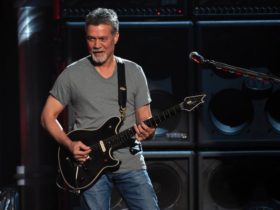 Eddie Van Halen of Van Halen fame (Getty Images)