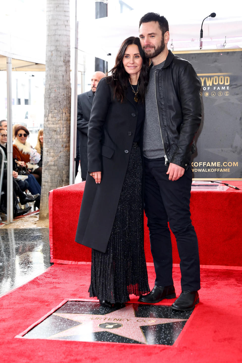 Courtney Cox and Johnny McDaid