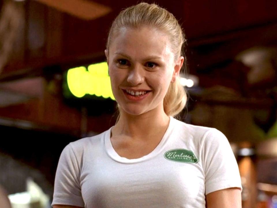 Anna Paquin as Sookie Stackhouse on the series premiere of "True Blood."