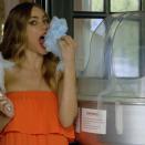 <p>Hasta comiendo algodón de dulce Sofía hace gestos/Sofia Vergara/Instagram </p>