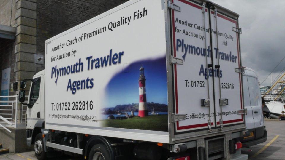 Plymouth Trawler Agents van