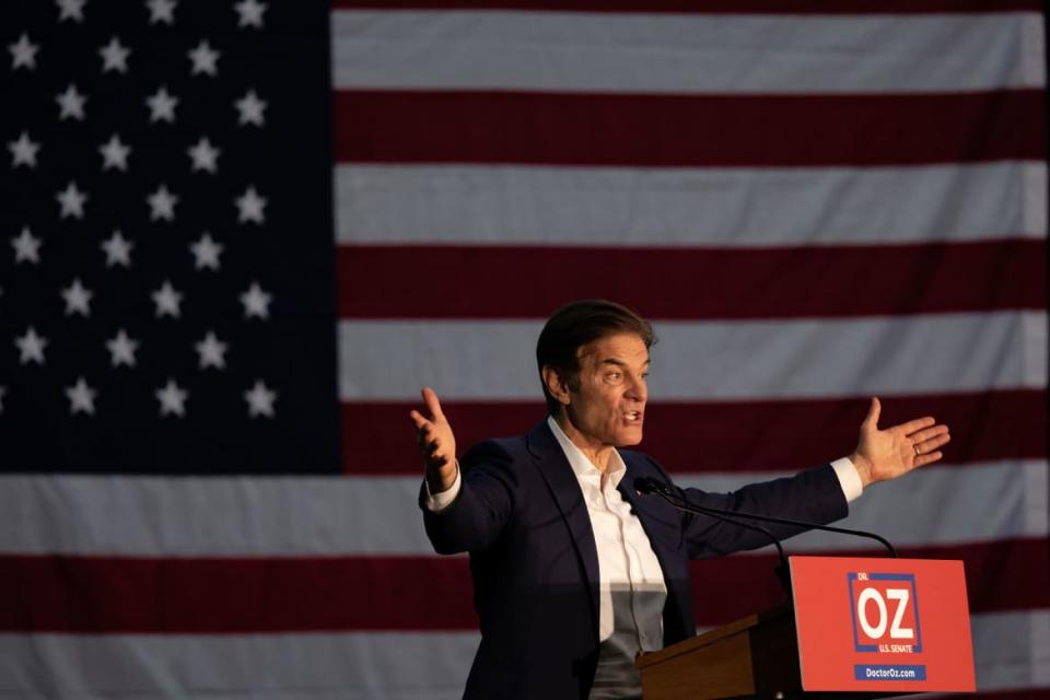 <div class="inline-image__caption"><p>Dr. Mehmet Oz, Republican Nominee for U.S. Senate.</p></div> <div class="inline-image__credit">Hannah Beier/The Washington Post/via Getty Images</div>