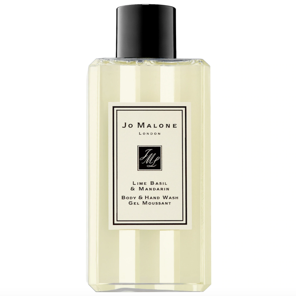 Jo Malone Lime Basil & Mandarin Liquid Hand Soap & Body Wash. Image via Sephora.