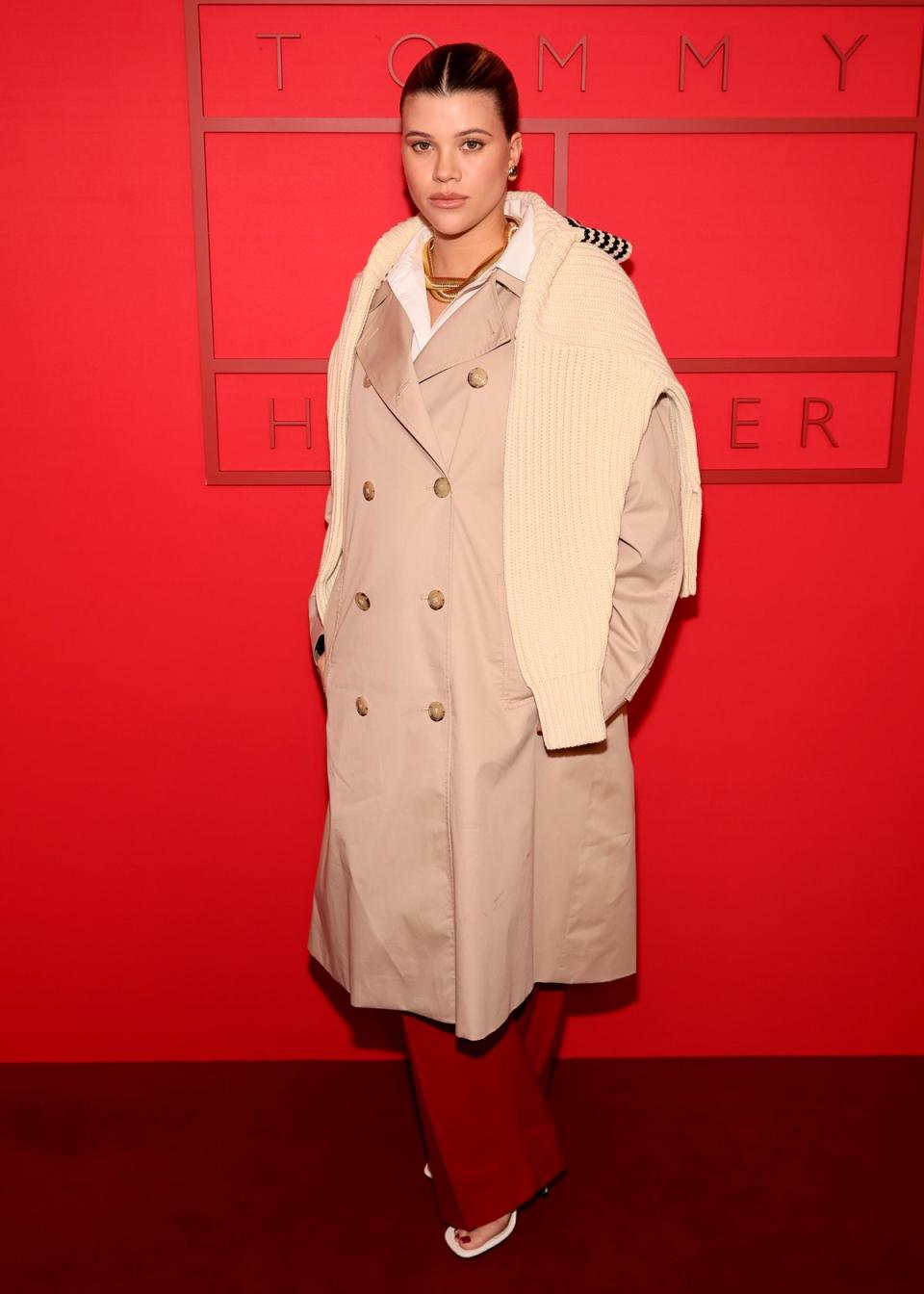 Sofia Richie Grainge at the Tommy Hilfiger show (Getty Images)