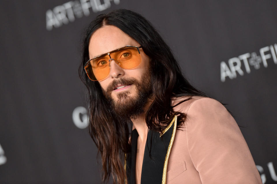 LOS ANGELES, CALIFORNIA - NOVEMBER 02: Jared Leto attends the 2019 LACMA Art + Film Gala Presented By Gucci on November 02, 2019 in Los Angeles, California. (Photo by Axelle/Bauer-Griffin/FilmMagic)