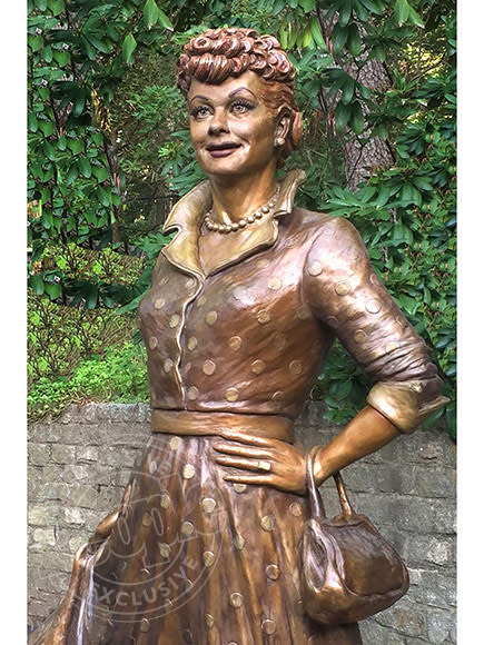 There's the Lucy We Love! Get a First Look at the New Lucille Ball Statue| People Picks, TV News, Lucille Ball