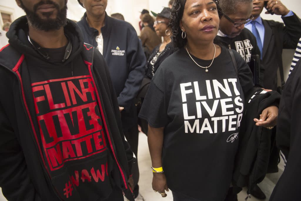 Flint Water Crisis Hits 10-Year Anniversary As Repairs And Restitution Remain Unfinished | Photo: SAUL LOEB/AFP via Getty Images