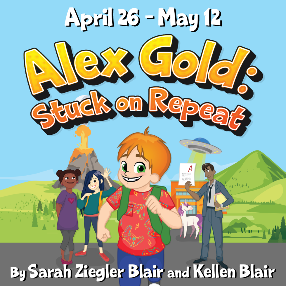 "Alex Gold: Stuck on Repeat," an interactive play, will be on stage at the Waldron Arts Center from April 26 - May 12.