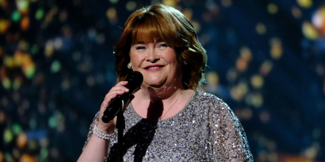 Susan Boyle had a stroke, returns to TV singing I Dreamed a Dream