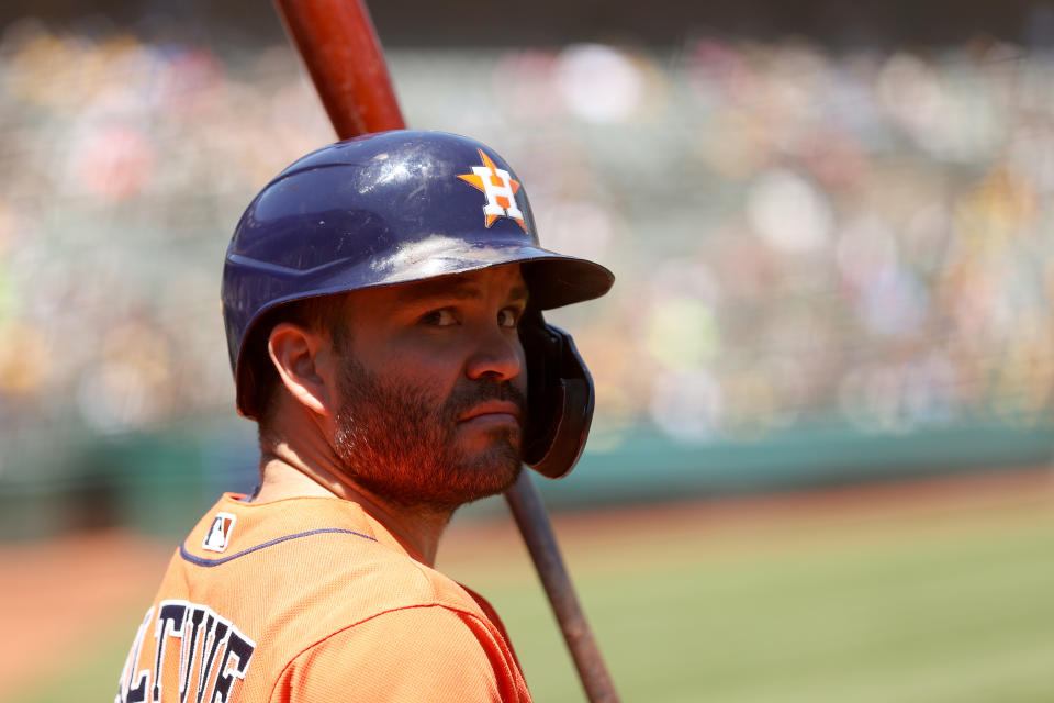 Jose Altuve has a matchup worth taking advantage of in Thursday MLB DFS lineups. (Photo by Ezra Shaw/Getty Images)