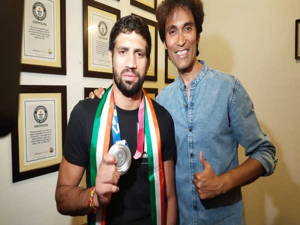 Olympics silver medalist Ravi Dahiya