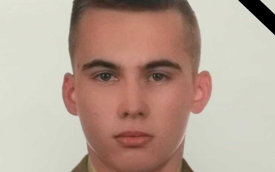 Sgt Mateusz Sitek, 21, died after being injured in an attack by illegal immigrants