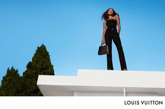 Zendaya stuns in Louis Vuitton's Capucines bag campaign