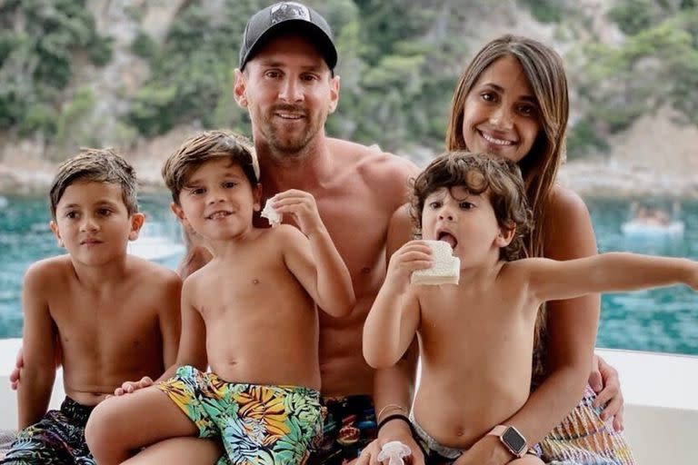 La familia Messi cuenta los días para que la Argentina salga a la cancha 