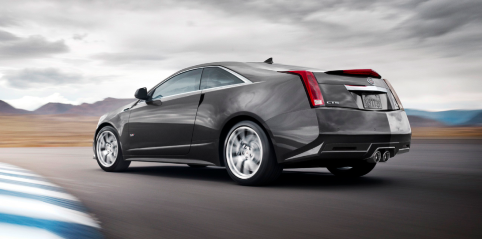 The Cadillac CTS-V Coupe's Tail Light Spoiler