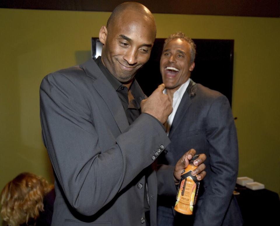 Kobe Bryant and Rick Fox | Bernstein Associates/Getty