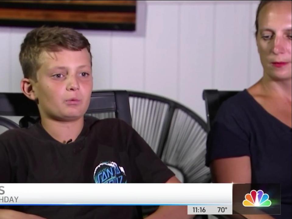 12-year-old Gavin Roberts   (NBC New York)