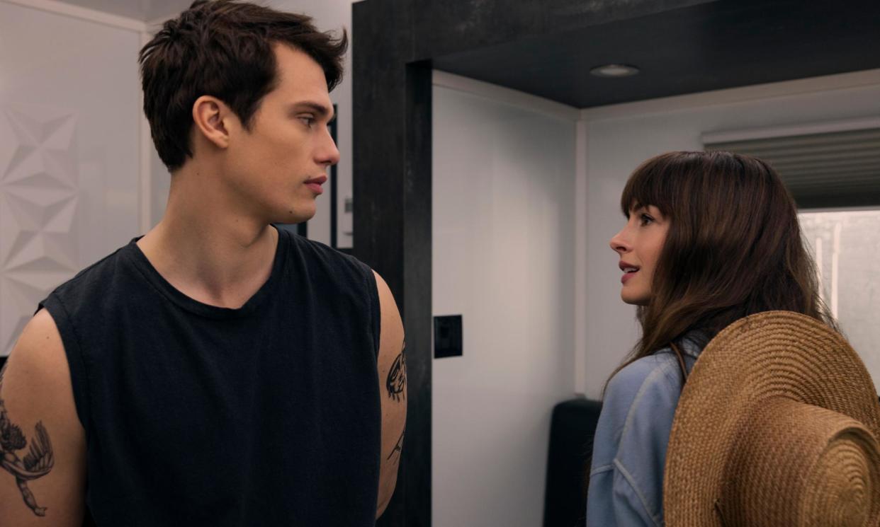 <span>‘On-point wardrobe choices’: Nicholas Galitzine and Anne Hathaway in The Idea of You.</span><span>Photograph: Prime</span>