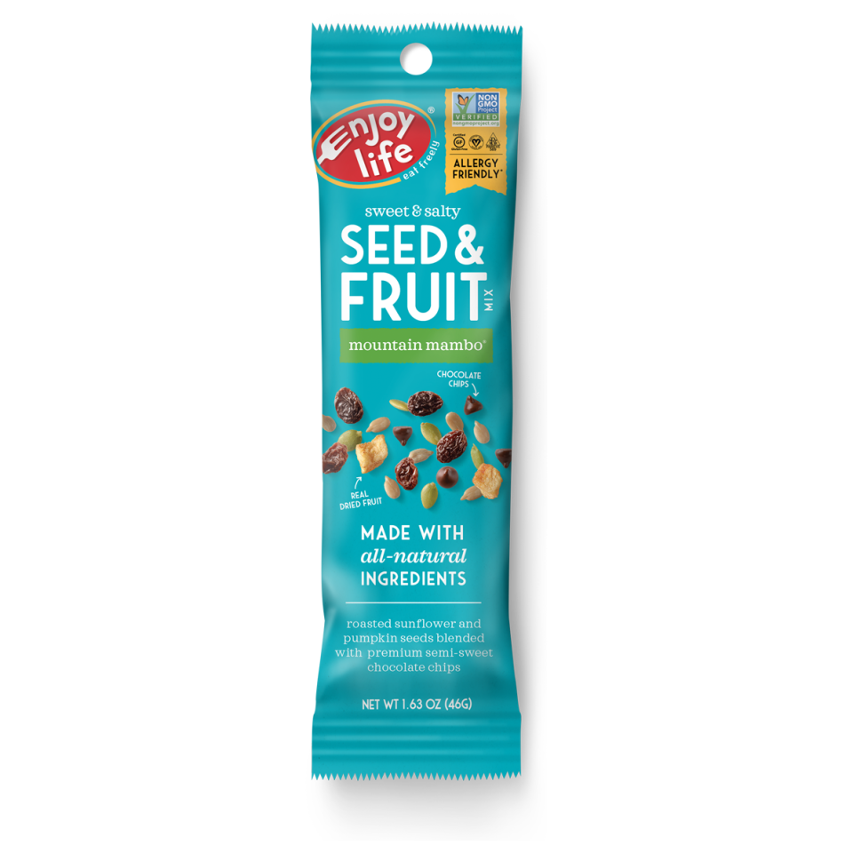 8) Enjoy Life Seed & Fruit Mix, 1 snack bag
