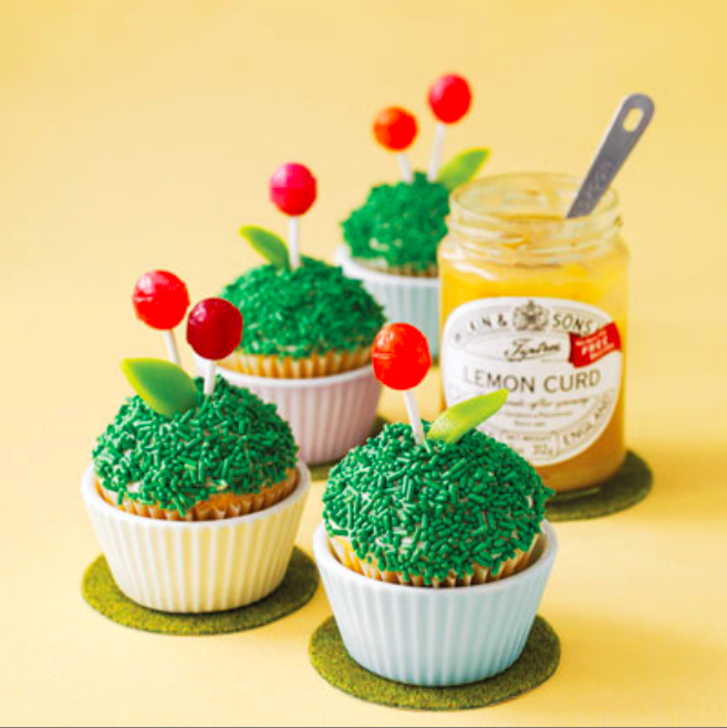 <p>These lemon curd-filled cupcakes are seriously clever (and so, so cute!). </p><p>Get the <strong><a href="https://www.womansday.com/food-recipes/food-drinks/recipes/a15820/flowerific-lemon-cupcakes/" rel="nofollow noopener" target="_blank" data-ylk="slk:Flowerific Lemon Cakes recipe.;elm:context_link;itc:0;sec:content-canvas" class="link ">Flowerific Lemon Cakes recipe. </a></strong></p>