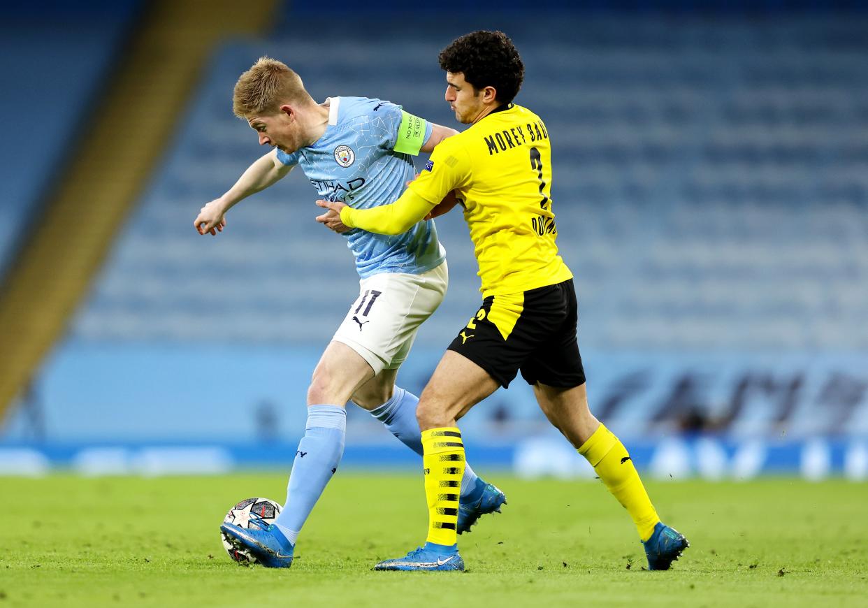 Dortmund will have to fight back after going 2-1 down in the first leg (Getty Images)