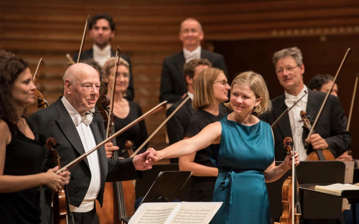 The Swiss audience gave 89-year-old conductor Bernard Haitink a rapturous reception - Priska Ketterer / LUCERNE FESTIVAL