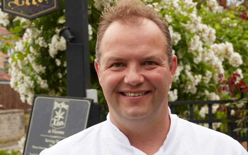 Andrew Pern and his family have been cooking free meals for NHS staff at York Hospital.  