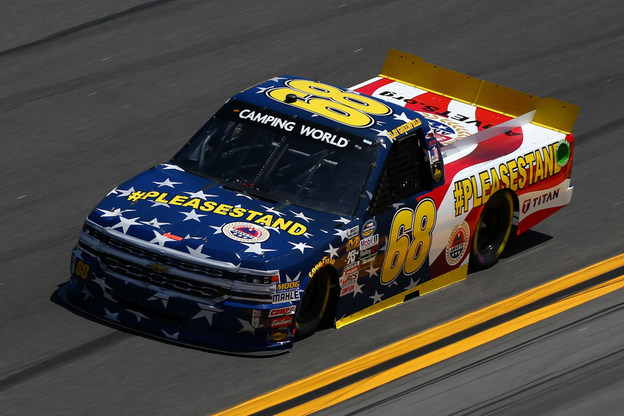 Clay Greenfield has two top-10 finishes in 36 Truck Series starts. (Getty Images)