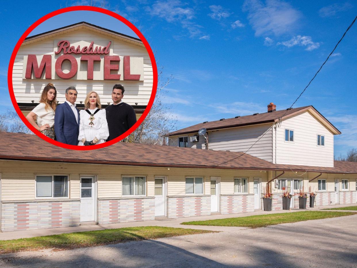 Diptych Hockley Motel Schitt's Creek