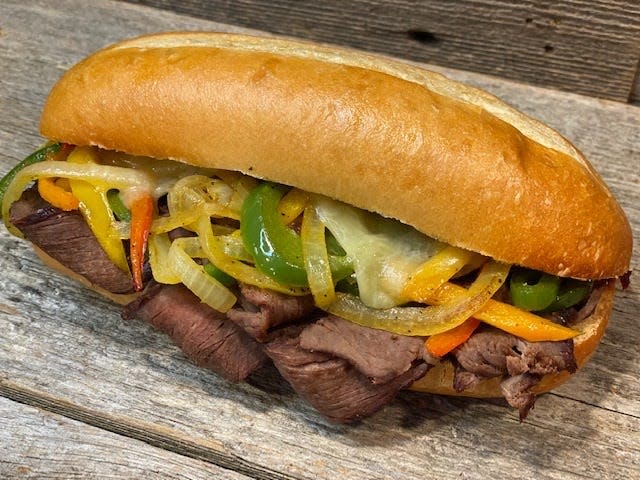 The Elk Philly Cheesesteak is one of the new food options for the 2022 Wisconsin State Fair. It's sliced elk steak, sautéed peppers, onions and cheese served on a toasted hoagie. It will be located at Exotic Meat Grill.