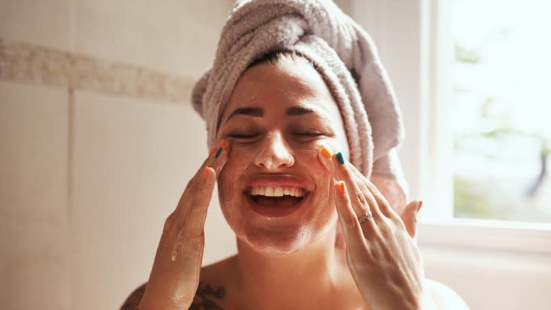 Pamper your skin with an at-home facial.