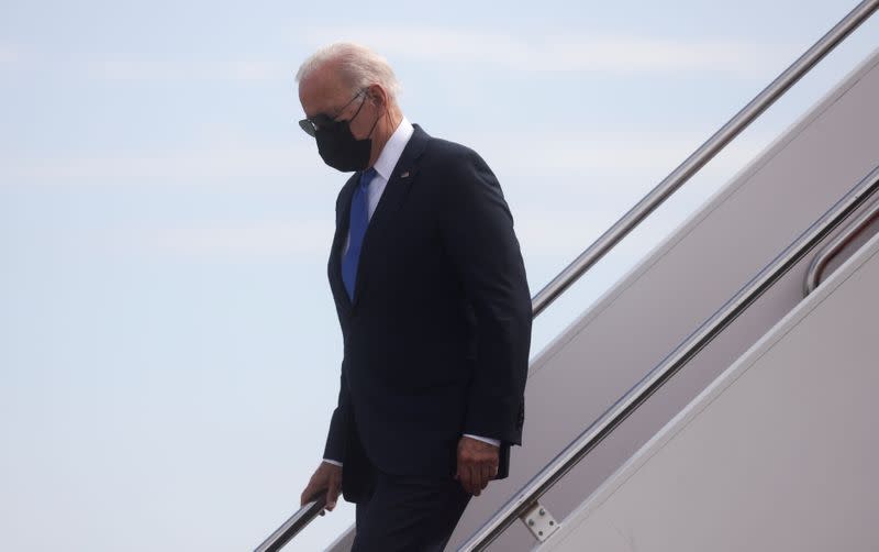 U.S. President Biden visits Connecticut