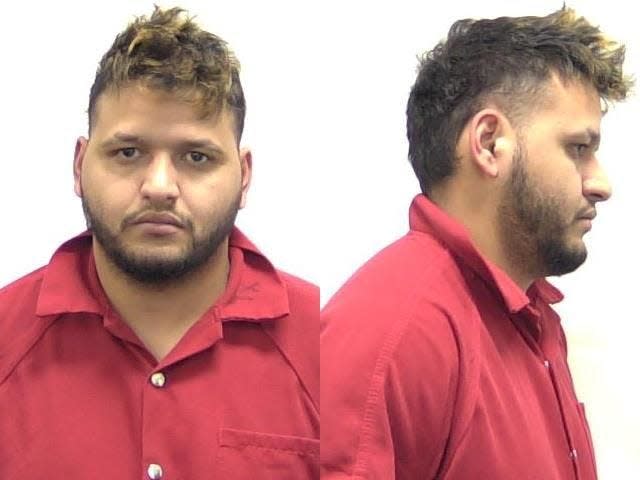 Jose Antonio Ibarra, charged with the murder of nursing student Laken Riley, was booked into the Clarke County jail on Feb. 23, 2024.