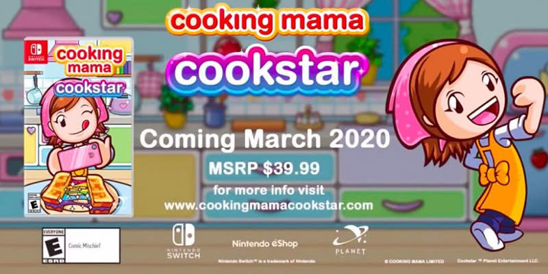 《Cooking Mama》即將登陸Switch！回顧九十後最愛的NDS遊戲！