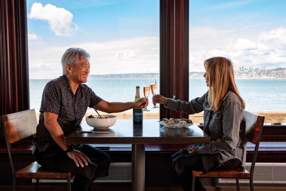 Dining at Semiahmoo Resort.