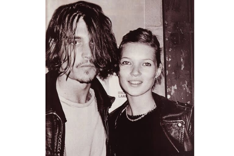 Kate Moss y Johnny Depp fueron una de las parejas más importantes del mundo de la moda y Hollywood (Gentileza Tumblr Kate Moss/)
