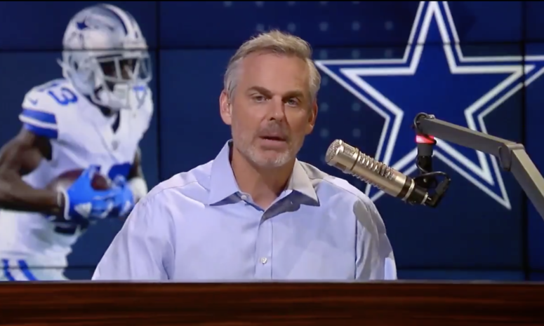 Colin Cowherd on FS1's The Herd.