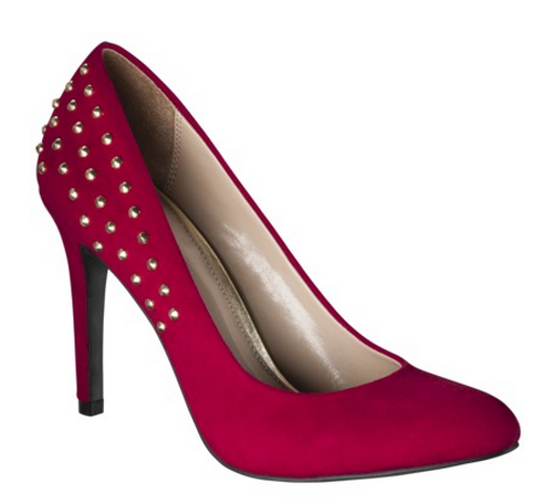 Stunning Studded Red Pumps